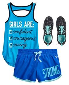 "Yet another Justice Outfit" by maddog-k ❤ liked on Polyvore featuring art Justice Clothes, Preteen Fashion, Working Out Outfits, Shop Justice, Cheer Outfits