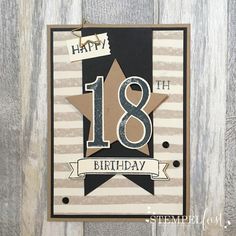 Het nieuwe jaar begon zo goed, een nieuwe baan, hersteld van mijn ongeluk in juli en ik wilde mijn (verwaarloosde) blog weer netj... Birthday Greetings For Kids, Kids Gift Ideas, 21 Cards, Male Birthday, Homemade Birthday Cards