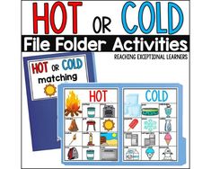 hot or cold file folder activities for kids