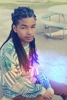 LOVE his hair. Thick Dreads, Thick Locs, Dread Styles, Dread Heads, Dread Head, Loc Inspiration, Beautiful Locs