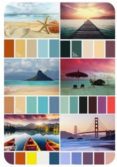 the color palette is very colorful and it looks like something out of a book or magazine