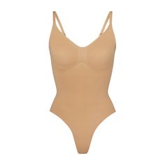 Sculpting Thong Bodysuit - Ochre