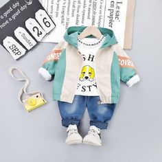 Suitable Season:Spring Thickness of clothing:Regular Package included:3 Pieces Material&Fabric:Cotton Keyword Tag:4Th Of July Baby Bibs Dog Letters, Children Boy, July Baby, Cartoon Letters, Animal Cartoon, Pant Set, Denim Pant, Baby Bibs