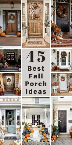 the best fall porch decor ideas