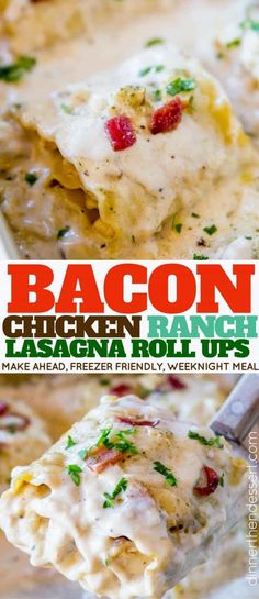 bacon chicken parmesan roll ups are the perfect appetizer for any family