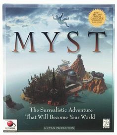 the book cover for myst