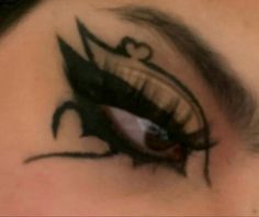 Black Eyeliner Makeup, Goth Eye Makeup, Halloweenský Makeup, Eye Makeup Pictures, Emo Makeup