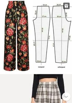 the pattern for this pants is very easy to sew