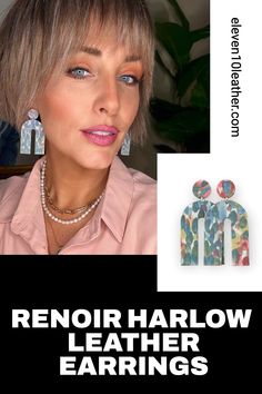 Do you need a piece of unique jewelry that goes with everything? Look no further than the Renoir Harlow Leather Earrings! These statement earrings provide an artistic edge to any outfit. With these earrings, you can take any look from drab to fab. With the perfect mix of art and fashion, these pieces will turn heads. So don't be scared to express yourself - get your pair of Renoir Harlow Leather Earrings! Dont Be Scared, Art And Fashion, Light Weight Earrings, Leather Earrings, Do You Need, Statement Earrings, Women's Fashion, Handmade Jewelry, Unique Jewelry