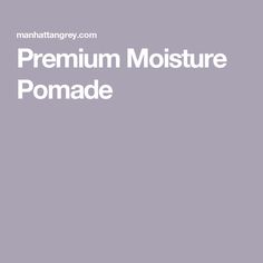 Premium Moisture Pomade Rosemary Leaves