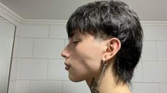 Taper Mullet Hair Man, Punk Haircut Men, Short Punk Hair Men, Mullet Hair Hombre, Jay Jo Haircut, Mulet Hair Men, Skater Mullet, Undercut Mullet, Mullet Hairstyle Men