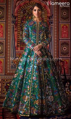 Pakistani Wedding Dress Nomi Ansari, Mehndi Dresses, Mehndi Dress, Pakistani Wedding Dress, Indian Bridal Dress, Pakistani Bridal Dresses, Asian Bridal, Pakistani Bridal Wear, Designer Party Wear Dresses