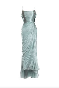 Manon Plisse Dress, Maria Lucia Hohan, Skirt Draping, Silk Gown, Dreamy Dress, Glam Dresses, Ball Dresses, Fancy Dresses, Dream Dress