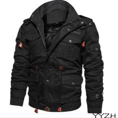 Cargo Coat, Men Winter Jacket, Mens Military Jacket, Tactical Jacket, Pilot Jacket, Mens Jackets Casual, Mens Parka, Jacket Parka, Warm Jacket