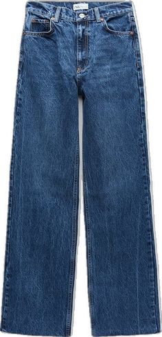 Zara Straight Leg Jeans For Streetwear, Zara Straight Leg Jeans With Pockets, Zara Wide Leg Denim Blue Jeans, Zara Denim Jeans For Streetwear, Zara Mid-rise Jeans With Five Pockets, Zara High Rise Jeans With Belt Loops, Straight Jeans With Belt Loops For Streetwear, Blue Straight Leg Cropped Jeans With Belt Loops, Denim Blue Straight Leg Cropped Jeans With Belt Loops