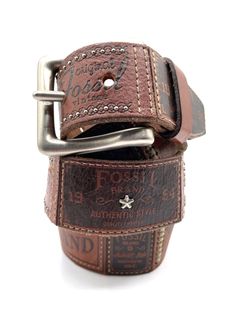 Hipster Looks, Womens Leather Belt, Texas Star, Western Look, Brown Leather Belt, Women Leather, Adjustable Belt, High Quality Leather, Leather Material