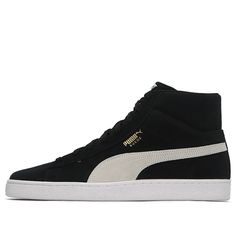 Puma Suede Mid 21 '' Black/White/Green Sneakers/Shoes Puma Suede Mid, Best Shoes For Men, Green Sneakers, Puma Suede, Mid Top, Black Sneakers, Sneakers Shoes, Skate Shoes, Shoe Game