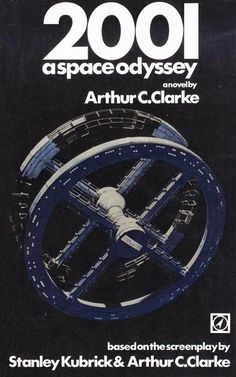 the book cover for 2001 aspace odyssey by author charles c clarley