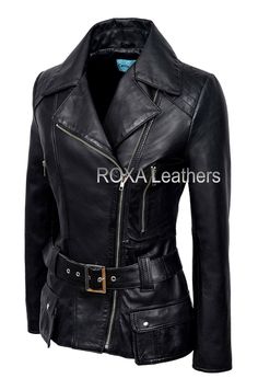 Biker Outfits, Gorgeous Images, Timeless Basics, Western Women, Fitted Jacket, Outwear Women, Leather Jacket Black