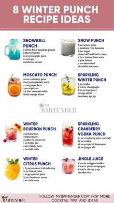 the 8 winter punch recipe ideas