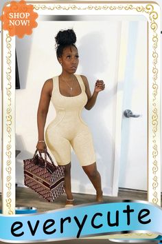 Sexy Stretch Threaded Sleeveless Athletic Romper Jumpsuits And Romper, Jumpsuit Fashion, Shop Now, Jumpsuit, Rompers