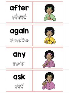 the words in this worksheet are for children to learn how to read them