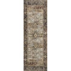 Giacinto Oriental Olive/Charcoal Area Rug - Wayfair | Havenly Loloi Layla Olive Charcoal, Big Area Rugs, Alexander Home, Vintage Border, Charcoal Rug, Vintage Borders, Persian Style Rug, Loloi Rugs, Area Rug Sizes