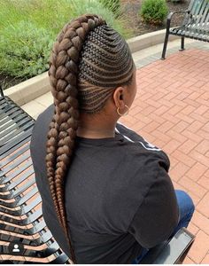 Mohawk Braids, Small Cornrows, Feedin Cornrows, Black Natural Hair Care, Black Hair Updo Hairstyles, Unicorn Fashion, Havana Twist, Mohawk Braid, Fulani Braids