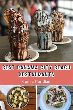 the best panama city beach restaurants from a florisian to an ice cream sundae