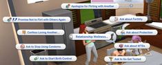 an image of a virtual kitchen with people in it