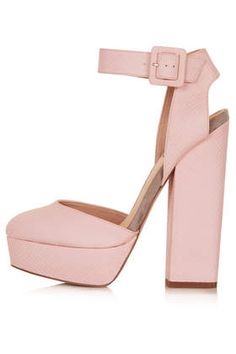 Shelly Pink Cutout Platform Pink Shoes Heels, Pink Platform Shoes, Shoes Pumps Heels, Pink Platform, Heels Pink, Crocodile Shoes, Pink Platforms, Pink High Heels, Platform High Heel Shoes