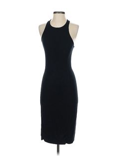 Kit and Ace Cocktail Dress Size: 4 Black Dresses - used. 80% MODAL, 10% CASHMERE, 10% ELASTANE, Bodycon, Mock, Solid, Midi/Calf Length, Sleeveless | Kit and Ace Cocktail Dress - Bodycon: Black Solid Dresses - Used - Size 4 Kit And Ace Dress, Kit And Ace, Dress Bodycon, Black Cocktail, Black Cocktail Dress, Solid Dress, Black Dresses, Black Solid, Cocktail Dress