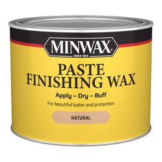 a can of paste finishing wax