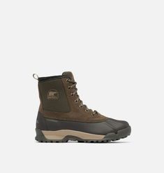 The Buxton  Lite Boot Offers Lightweight Protection For Cold Days. Suede And Pu-Coated Leather Upper With 200G Insulation And Waterproofing. Winter Boots Sorel, Mens Waterproof Boots, Sorel Winter Boots, Lightweight Boots, Warm Winter Boots, Sporty Sandal, Fashionable Snow Boots, Waterproof Winter Boots, Mens Snow Boots