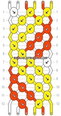 the diagram shows how many different colors can be used to create this pattern, which is also