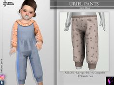 Toddler Hair Sims 4, Toddler Cc Sims 4, Sims 4 Cc Kids Clothing, The Sims 4 Pc, Cc Mods