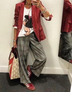 Plaid Pants, Style Mistakes, Outfits Casuales, Look Fashion, Autumn Winter Fashion