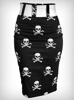 Rockabilly Baby, Skulls And Bones, Rockabilly Pinup, Skull Clothing, Punk Emo, Skull Fashion, Rockabilly Dress