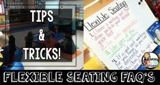 Flexible Seating made easy in the classroom. This post is filled with the most FAQ's and answers. It also comes with links to where she gets all of her flexible seating options! A must read for any teacher that is thinking about doing flexible seating in their classroom! Flexable Seating, Alternative Classroom, Alternative Seating Classroom, Perfect Classroom, 21st Century Classroom, Flexible Furniture