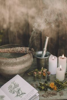 ✨🦋🌸witch corner 🌾🌸magic🕯️🌙✨ aesthetics photo 🍁 atmosphere 🌾🍂🌺photo for posts🌾fumigation Rituals Aesthetic, Magic Aesthetics, Green Witch Aesthetic, Herbal Witch, Witch Candle, Nature Witch, Autumn Witch, Witch Candles, Green Magic