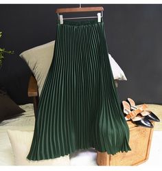 Skirt Drag Potter (Multiple Colors) - The Drag Queen Closet Chiffon Skirts, Long Chiffon Skirt, Korean Skirt, Tulle Midi Skirt, Pleated Long Skirt, Style Japonais, Korean Casual, Long Skirts For Women, Drag Queens