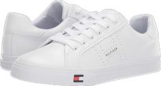 White Casual Tommy Hilfiger Sneakers, Tommy Hilfiger Sneakers With White Rubber Sole, Tommy Hilfiger Shoes White, White Lace-up Tommy Hilfiger Sneakers, Tommy Hilfiger Low-top Sneakers With White Sole, Discount Shoes, Egift Card, Brand You, Clothing Accessories