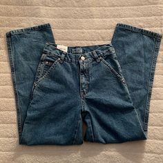 These Are The Most Adorable Vintage Little Kids Jeans!!!!!! New With Tags (Please Note That The Tag Is Slightly Messed Up), Jeans Are In Perfect Condition. Size: 7 (Boys, But Would Likely Fit A Girl Depending On Measurements) Waist: 22 Inches Approximately. Material: 100% Cotton. Please Feel Free To Ask Questions! Purchases/Bundles Over $100 Can Request (2) Stickers From My Closet For Free! Don’t Have A Poshmark Account Yet? Sign Up And Get $10 Off Your First Purchase With My Code: Rubyrose202 Utility Jeans, Yellow Jeans, Motorcycle Pants, White Distressed Jeans, Vintage Toddler, Purple Jeans, Vintage Calvin Klein, Jeans Kids, Lee Jeans