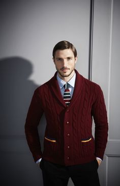 The preppy look by Smart Turnout Gents Sweater, Guys Clothing Styles, Dapper Men, Fashion Suits For Men, Estilo Preppy, Men's Casual Style, Old Money Style