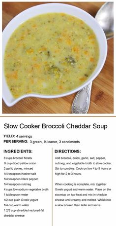 broccoli cheddar soup recipe with instructions