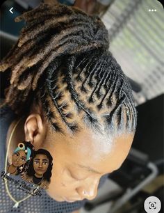 Hairstyles For Dreadlocks For Women, Up Do Dreadlocks Styles For Women, Lock Ponytail Styles, Dreadlocks Styles For Short Hair, Cute Dreadlock Hairstyles, Womens Dreadlock Styles, Dreds Locs Women Styles, Space Buns Loc Style, Dreadlock Styles For Women Black Locs Natural Hair