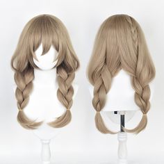 Transform your look with the Genshin Impact Lisa Cosplay Wig. Made from quality synthetic fibers, this vibrant wig is sure to bring style and sophistication to any outfit. Its adjustable cap ensures comfort while its realistic design will help you channel your character's look. Specifications: Material: High Temperature Fiber Package included: Wig Cosplay Hair, Dyed Hair Inspiration, Kawaii Hairstyles, Fesyen Rambut, Hair Stylies, Hair Up Styles, Anime Hair, Hair Reference, How To Draw Hair