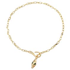 PRICES MAY VARY. Stylish Snake Necklace: This delicate snake necklace is very fashionable and versatile, it is suitable for matching with all kinds of outfits, showing a spiritual symbol of snake, which means healing opportunities, metamorphosis. It is the jewelry of choice for women to show their unique charm. High Quality Material: The necklace is made of alloy material, 14K gold plating makes it look more shiny and smooth. Rust resistance keeps the necklace from fading over a long period of t Snake Choker Necklace, Snake Choker, Spiritual Symbols, Snake Pendant, Snake Necklace, Best Gifts For Her, Gold Snake, Necklaces Jewelry, Choker Necklaces