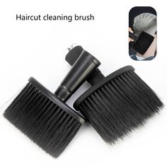 Clean Hairbrush, Beard Brush, Styling Brush, Shaving Brush, Clean Hair, Soft Hair, Professional Hairstyles, Silver Material, Styling Tools