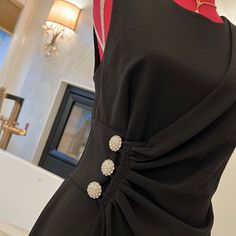 Calvin Klein Evening Dress, Brand New With Tags, Size 8, Rhinestone Detailing At Waist, Fully Zippered Back, Fully Lined, Gorgeous! Formal Sleeveless Mini Dress With Rhinestones, Elegant Calvin Klein Cocktail Dress, Elegant Calvin Klein Formal Mini Dress, Calvin Klein Elegant Formal Mini Dress, Elegant Sleeveless Calvin Klein Dresses, Elegant Black Calvin Klein Dress, Elegant Calvin Klein Mini Dress, Elegant Calvin Klein Mini Dress For Evening, Elegant Black Calvin Klein Mini Dress